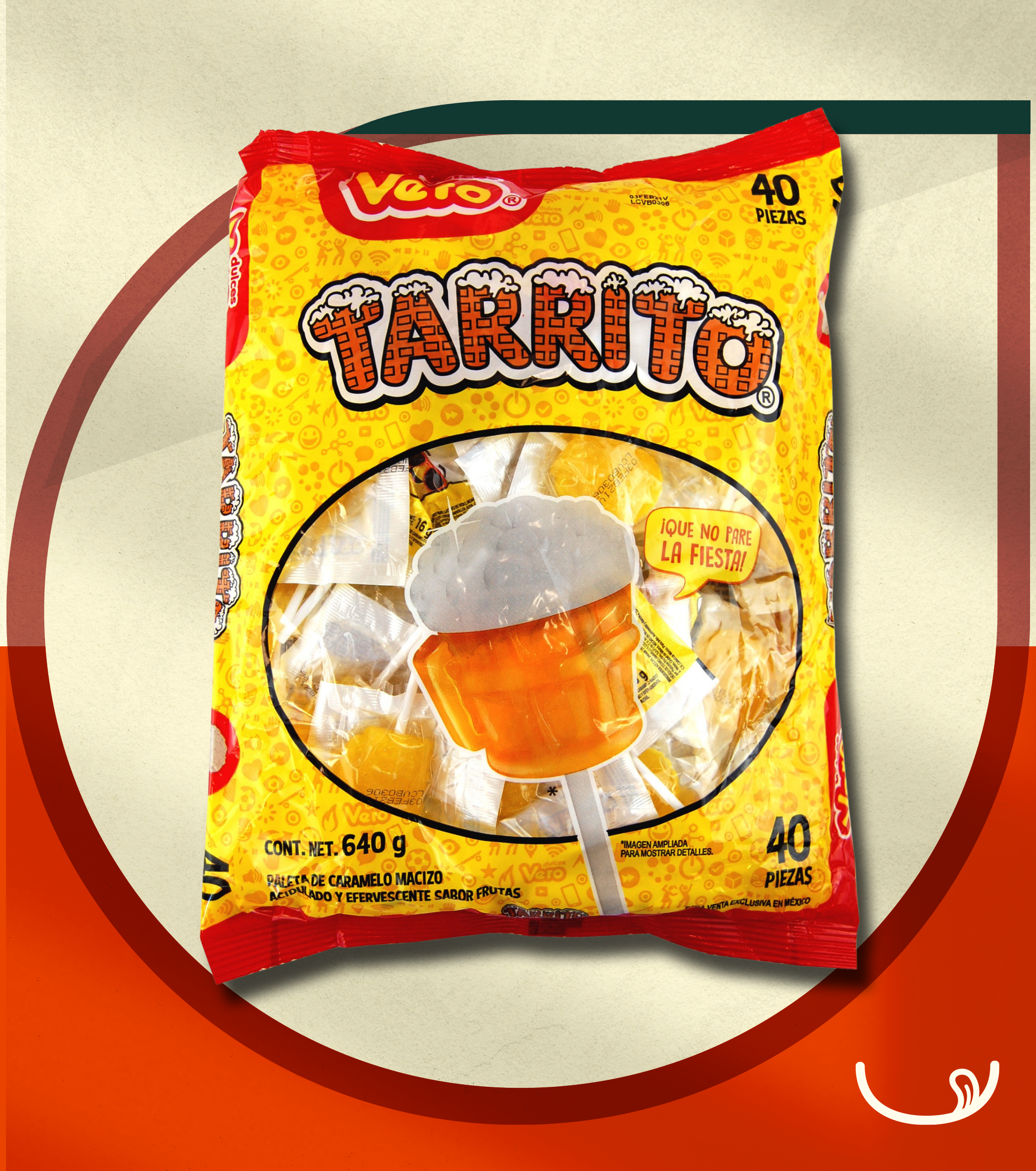 Paleta Tarrito – Vero (40 piezas)