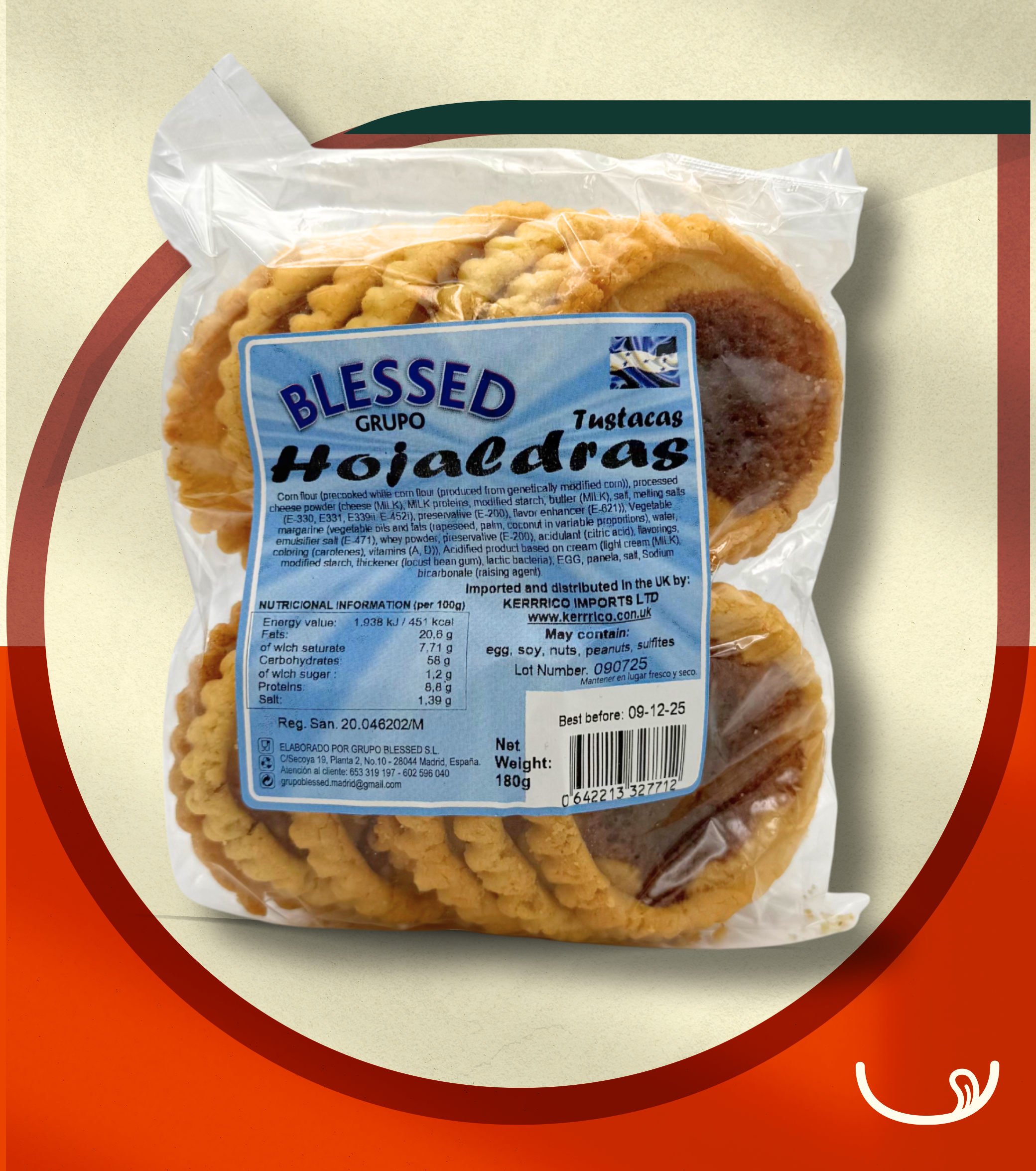 Tustacas Blessed  14U (180 g)