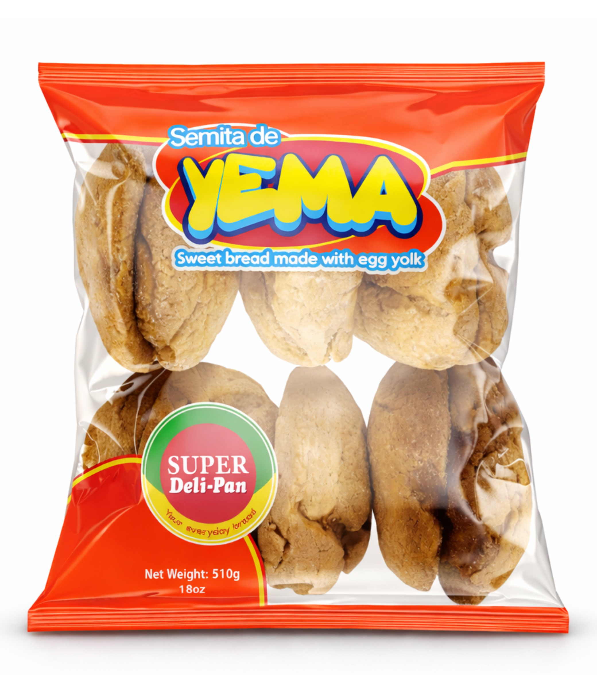 Semita de Yema – Super Deli Pan 510g