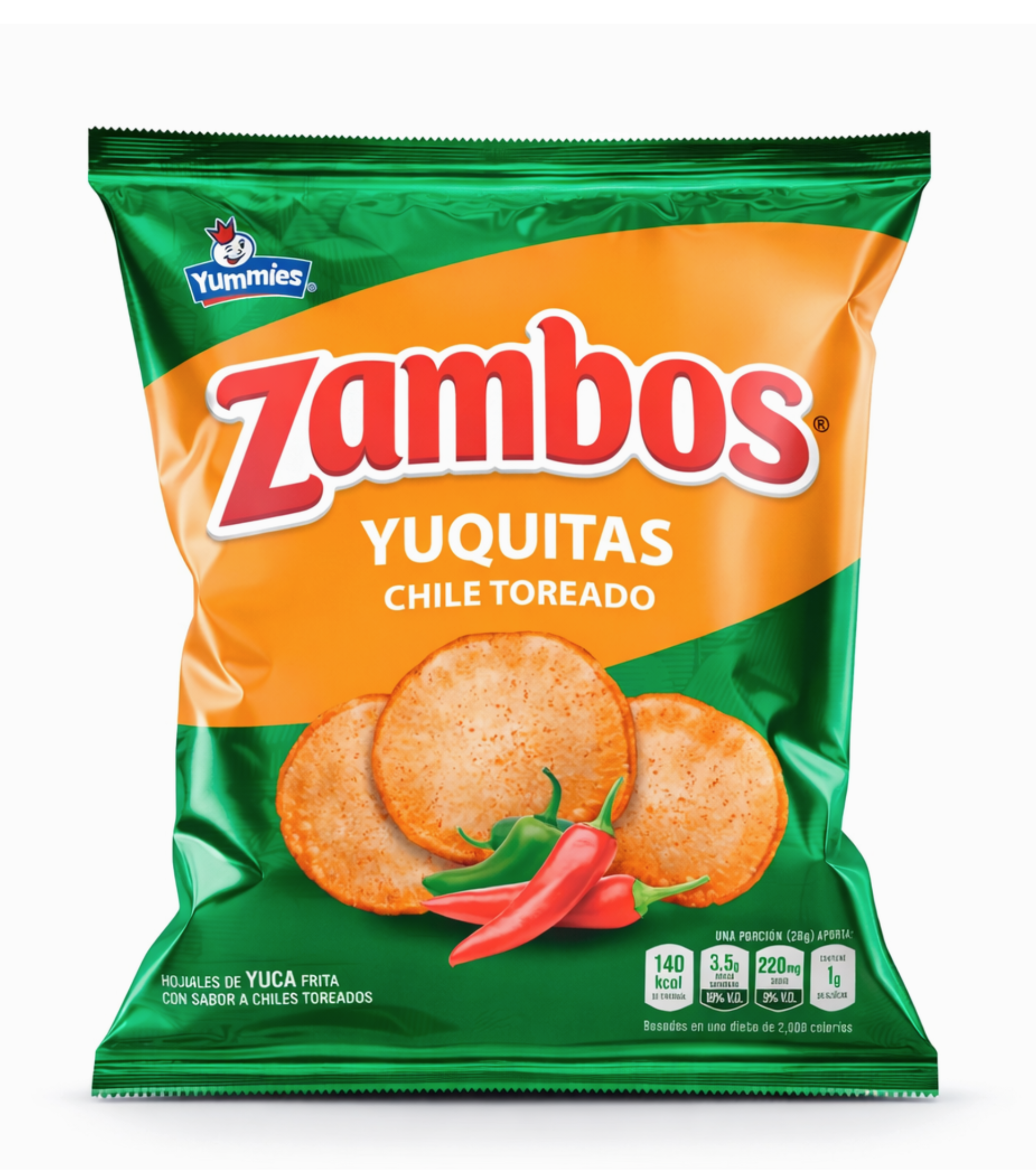 Zambos Yuquitas Chile Toreado 150g