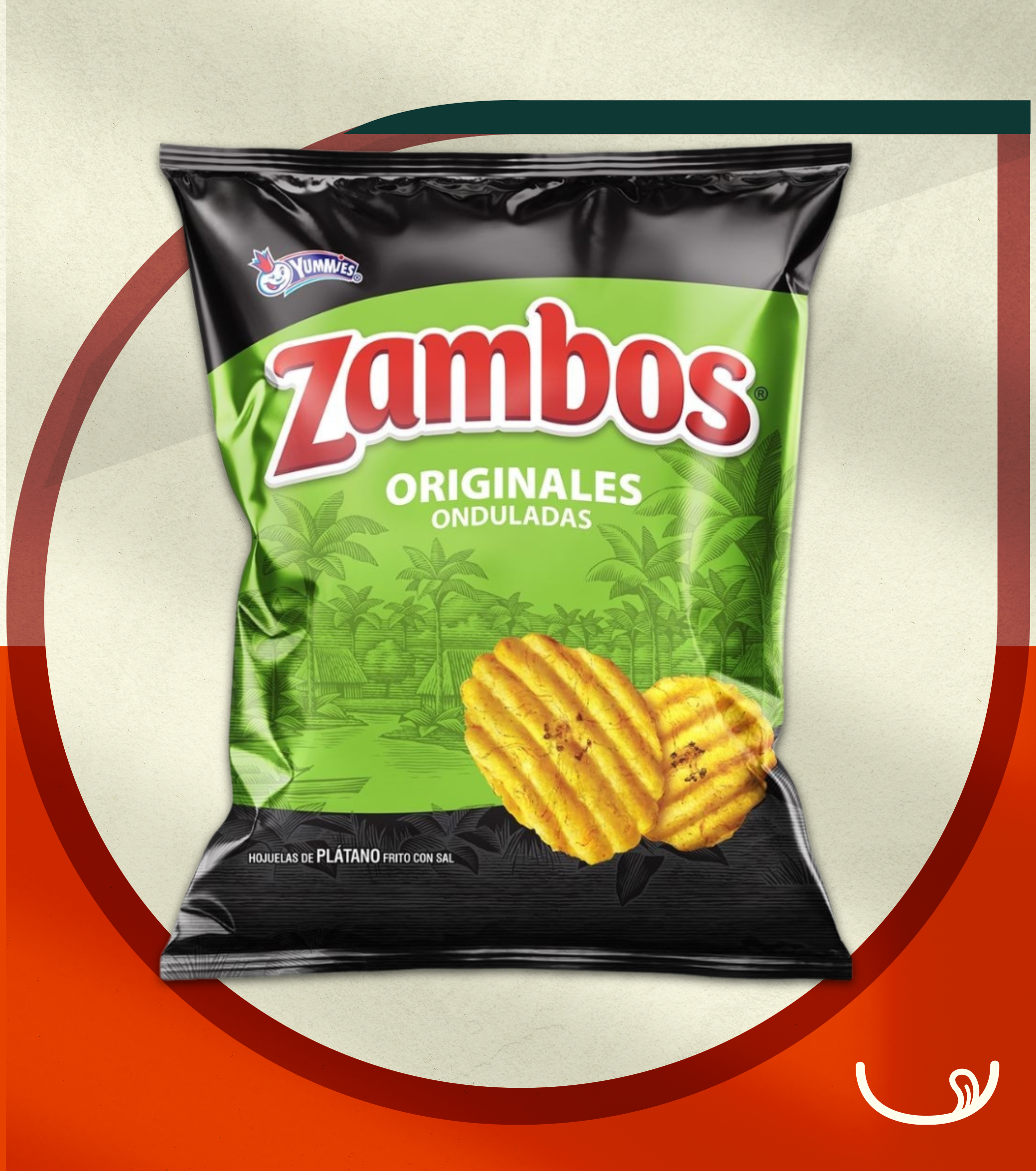 Zambos Originales Onduladas  – 150g